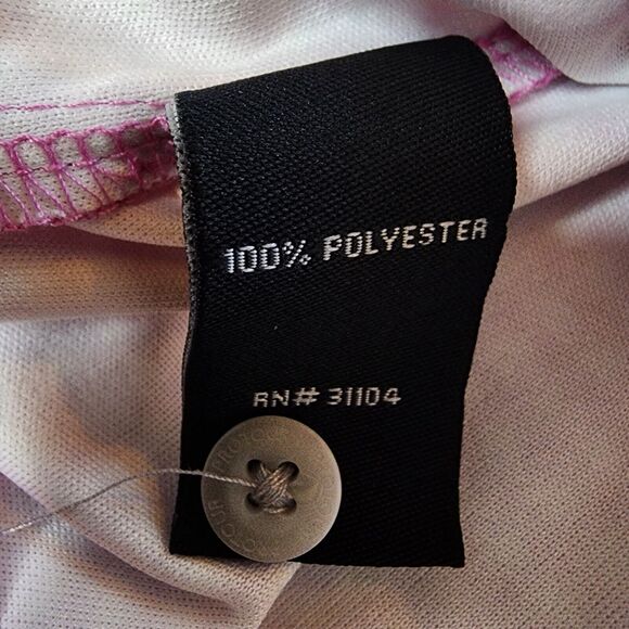 Pro Tour Coolplay Mens Golf Shirt Medium Pink gingham1 - Picture 6 of 9